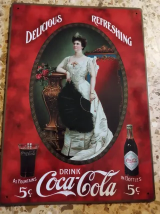 Placca decorativa Coca-Cola Delicious Refreshing