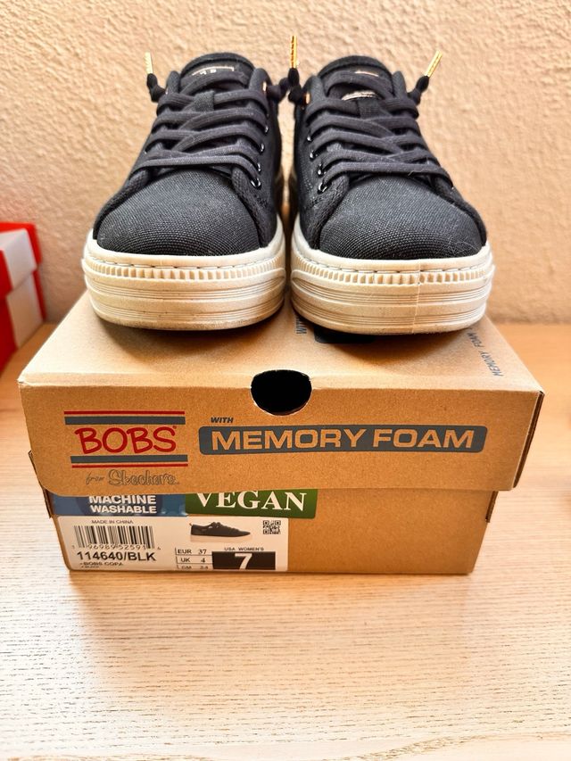 Zapatillas Skechers Bobs Copa Mujer Talla 37