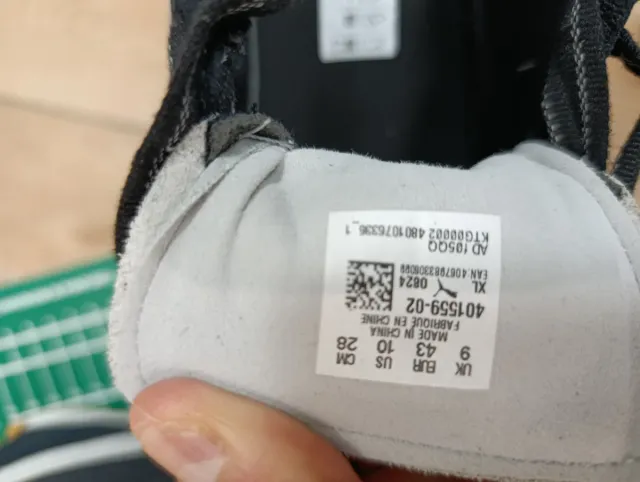 Puma Easy Rider Talla 43 Negro/Dorado