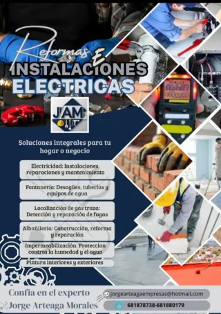 Reformas, electricidad,reformas,fontanería
