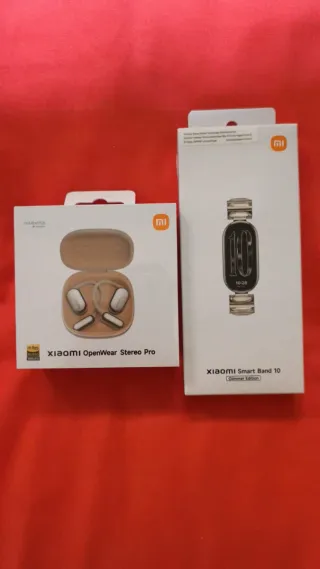 Xiaomi Smart Band 10 y OpenWear Stereo Pro