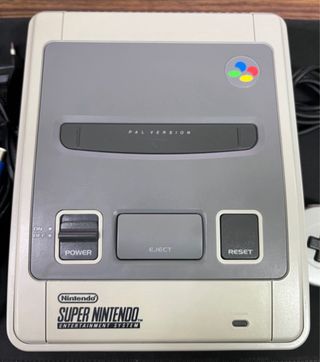 Consola Super Nintendo PAL + 2 mandos