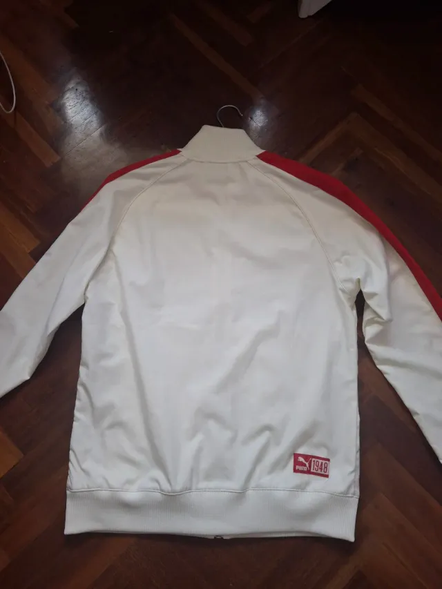Chaqueta Puma Blanca y Roja