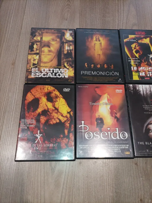 DVD Terror/Miedo/Suspense
