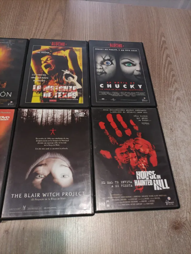DVD Terror/Miedo/Suspense