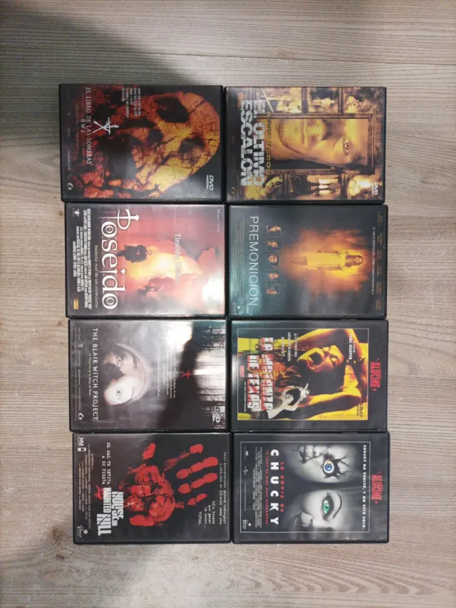 DVD Terror/Miedo/Suspense