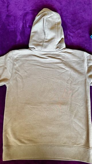 Sudadera Carhartt con capucha beige y azul