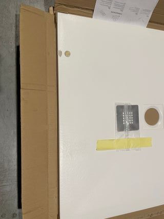 Plato de ducha 90x140 cm Blanco Pizarra