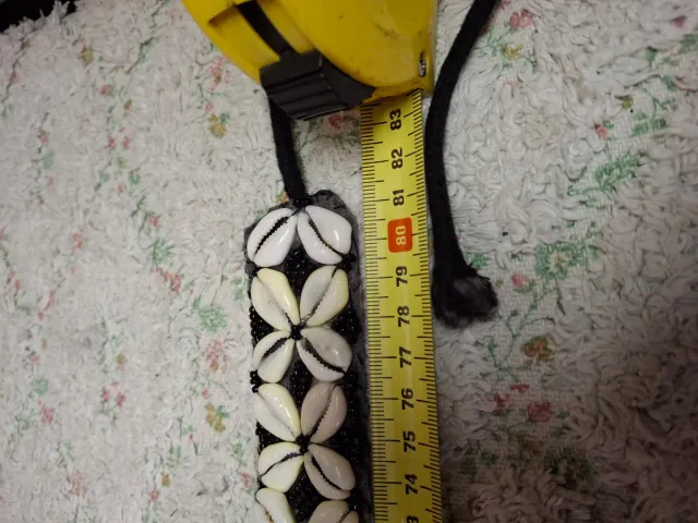 Cintura con conchiglie vere