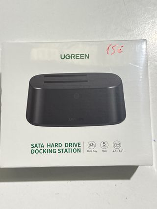 Estación Acoplamiento UGREEN Dual Bays SATA USB 3.