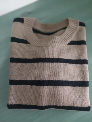 Jersey de punto con rayas
