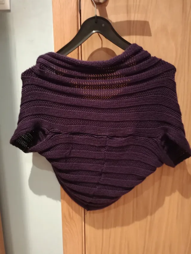 Torera morada talla única