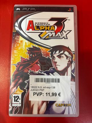 Street Fighter Alpha 3 MAX PSP