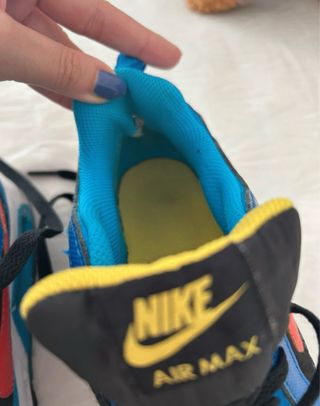 Nike Air Max Zapatillas Deportivas Azul/Rojo