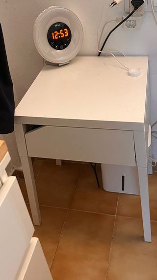 2 Comodini Ikea con Cassetto Bianco