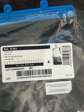 Corset orthopedic Orliman