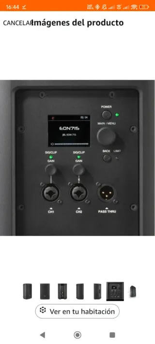 Pareja Altavoces JBL 715