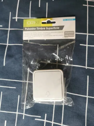 Pulsador Timbre Superficie ORYX
