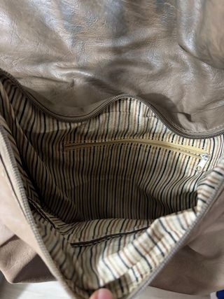 Bolso bandolera mujer topo oscuro/marrón