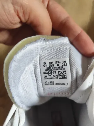 Puma Cali Sport Mid Blancas Rosas