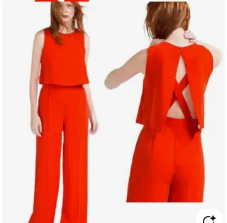 Mono Zara Rojo Talla L (no talla grande)