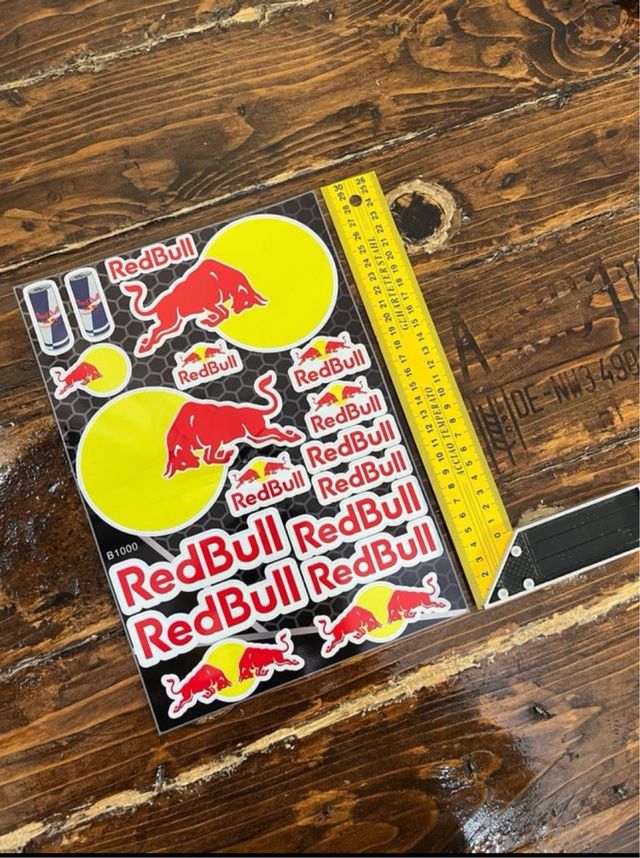 Kit Pegatinas Vinilos Red Bull