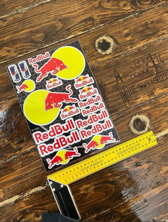 Kit Pegatinas Vinilos Red Bull