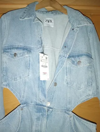 Mono vaquero Zara Talla XXL