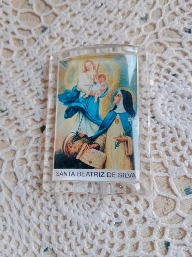 Stampa di Santa Beatriz de Silva in metacrilato