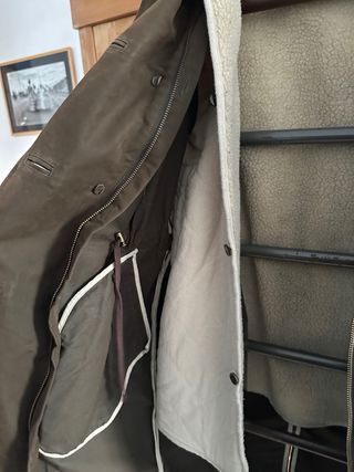 Abrigo Sessun Talla L Verde Militar