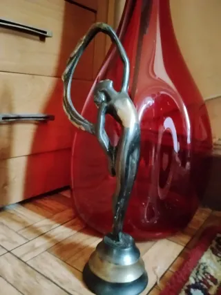 Figura Bailarina Bronce