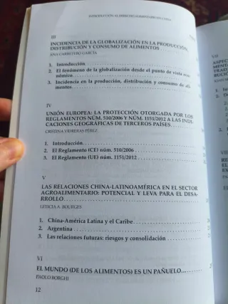 Libro: Introducción al derecho alimentario en Chin