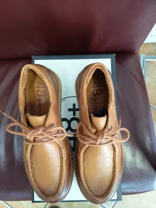 Zapatos de piel 48 Hours mujer