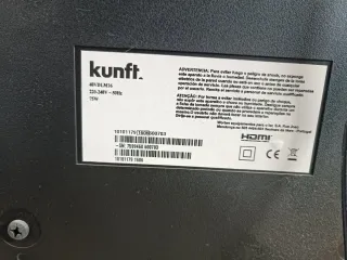 Televisor Kunft Negro 36".