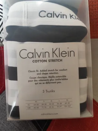 Calzoncillos Calvin Klein Cotton Stretch M