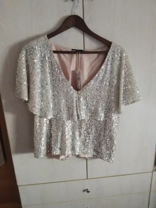 Top lentejuelas Amitie El Corte Inglés