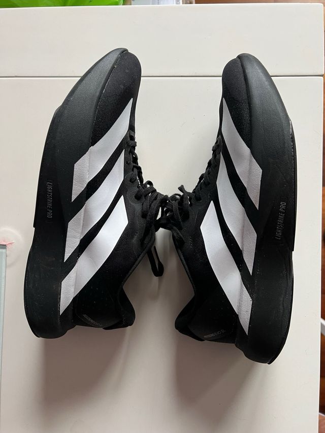 Adidas Adicero EVO SL Zapatillas Negras Blancas