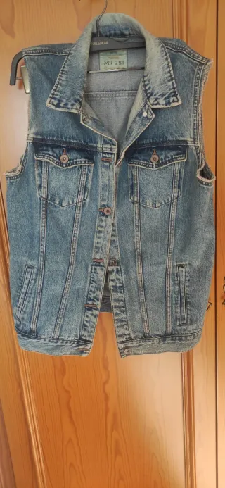 Chaleco vaquero Pull&Bear Talla M