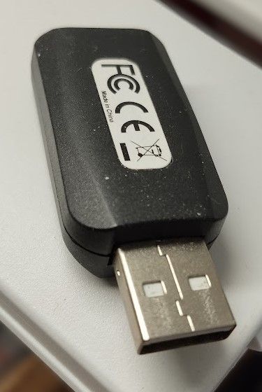 Adaptador Sonido USB Manhattan Negro/Verde