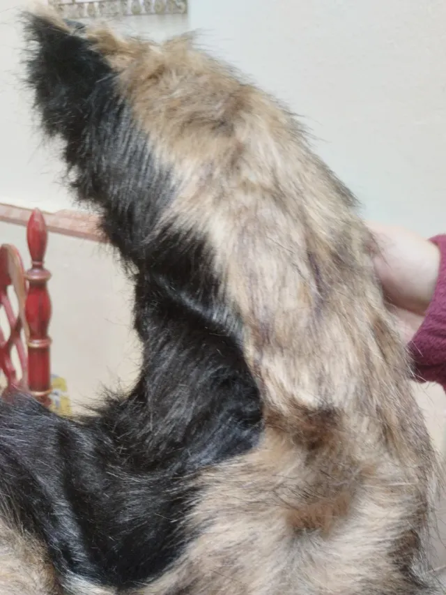 Cola de zorro para disfraz