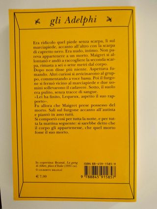 Il morto di Maigret