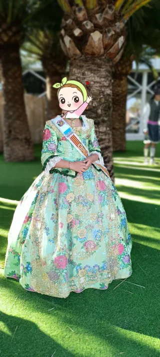 Traje de Fallera Niña/Adolescente