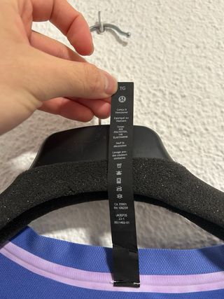 Lululemon Camiseta Azul