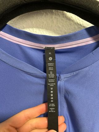 Lululemon Camiseta Azul