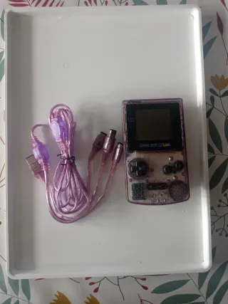 Game Boy Color Morado Transparente
