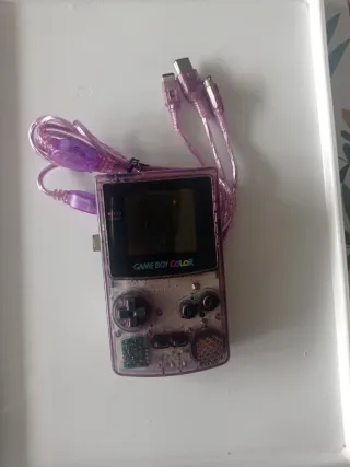 Game Boy Color Morado Transparente
