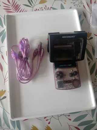 Game Boy Color Morado Transparente
