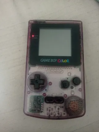 Game Boy Color Morado Transparente