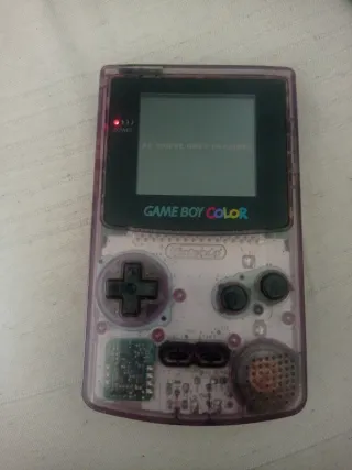 Game Boy Color Morado Transparente