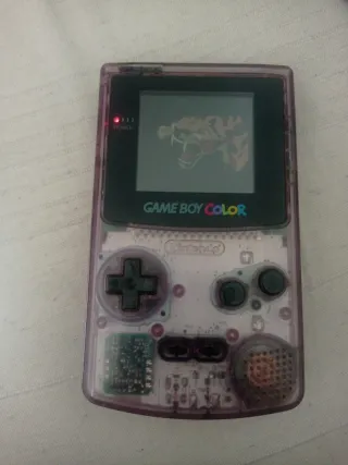 Game Boy Color Morado Transparente